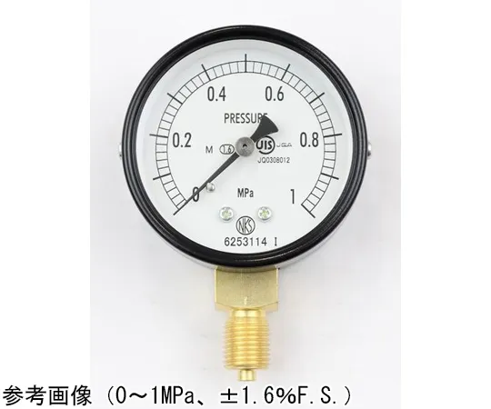 65-4268-73　Normal Pressure Gauge (Φ60) Vertical A Frame for Steam 0.1 MPa　AA10-121