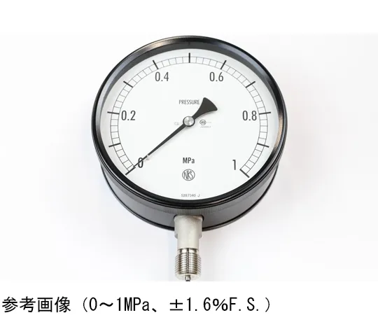 65-4305-63-20　Sealed Pressure Gauge (150Φ) Vertical A Frame with 0.2 MPa with Inspection Certificate　BG10-143