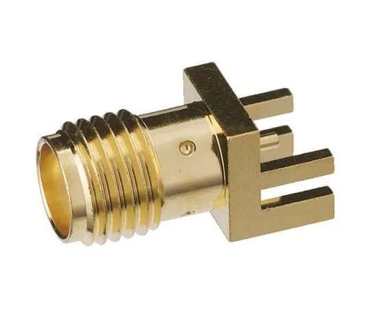 63-4926-08　Yuetsu Straight Edge Mount SMA Connector, Solder Termination　089-PE08A