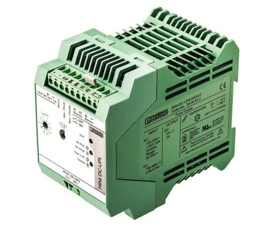 63-4927-65　Phoenix Contact Mini DC UPS Uninterruptible Power Supply, 24V dc Output, 2A　2866640