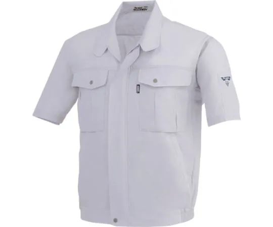 65-8333-67　Short Sleeve Blouson Gray 3L　1341-20-3L