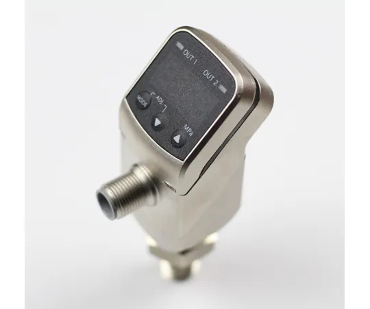 65-4314-67-20　Waterproof Digital Pressure Gauge Analog Output Nose 0.5 MPa with Inspection Certificate　GC35-174