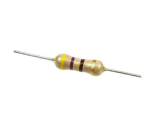 63-4680-27　TE Connectivity 470Ω 0.5W Carbon Film Resistor ±5% -1200 → 0ppm/°C　CFR50J470R