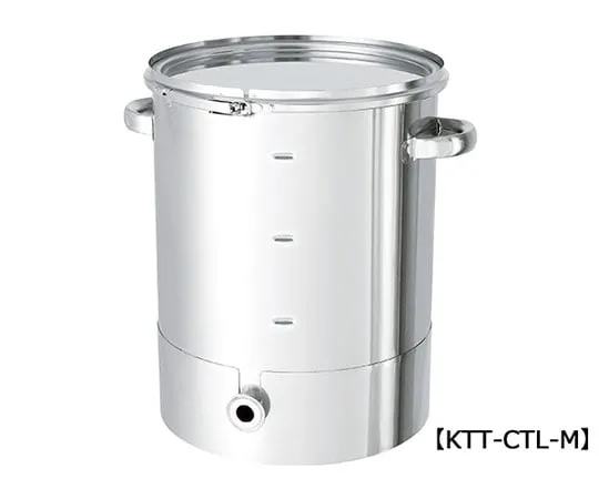 64-5067-21　Single-tapered airtight Container with Scale Band Type 20L　KTT-CTL-M-30