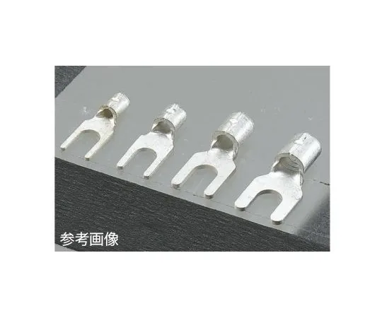 63-4885-37　JST Uninsulated Crimp Spade Connector, 2.6mm² to 6.6mm², 12AWG to 10AWG, 4mm Stud Size　5.5-4A