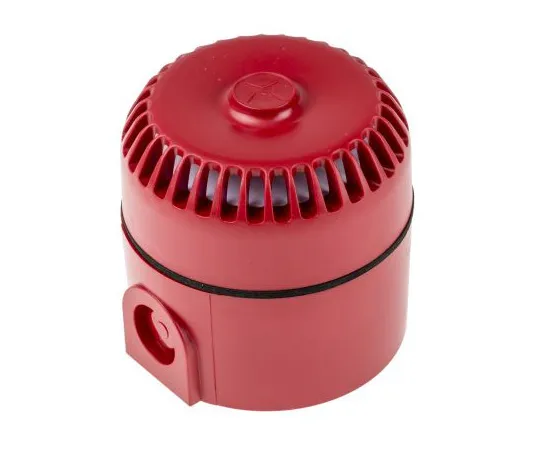 63-4859-09　RoLP Red 32 Tone Electronic Sounder, 9 → 28 V dc, 102dB at 1 Metre　ROLP/R/D/3
