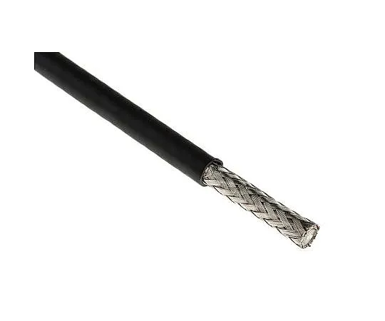 63-4740-30　TE Connectivity Black Unterminated to Unterminated RG400 Coaxial Cable, 50 Ω 5.08mm OD 100m　CLFH-400