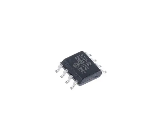 63-4777-37　Microchip MCP3201-BI/SN, 12-bit Serial ADC Pseudo Differential Input, 8-Pin SOIC　MCP3201-BI/SN
