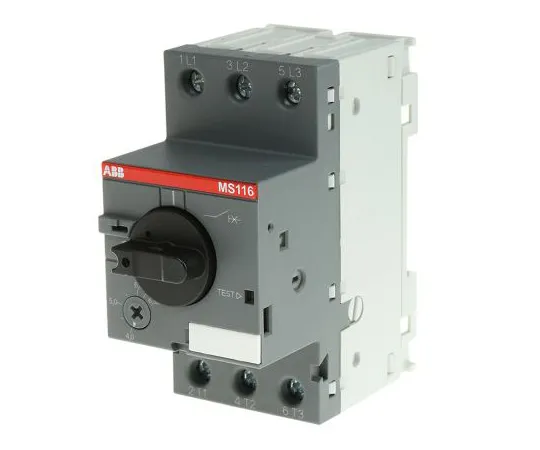 63-4795-89　ABB Manual 3P Motor Protection Circuit Breaker, 690 V ac, 1, 3 Phase, IP20　MS116-6.3