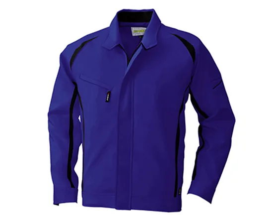 63-1786-12　Long Sleeve Jacket Royal Blue x Black　2628-57-S