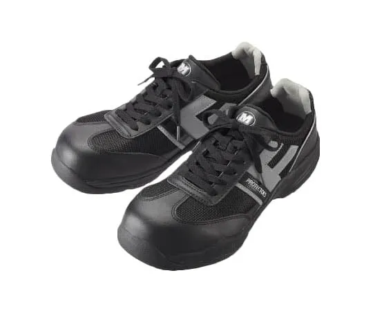 67-3126-63　JSAA Class A Certified Sneakers with Pinkie Protection Toecap (Protect Tows 5) Black 22.0 cm　PF110-BK-22.0