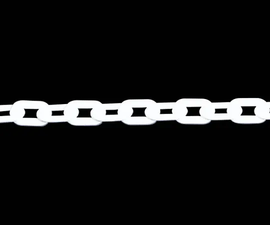 63-2775-95　Plastic Chain White 1.5 m　871-12