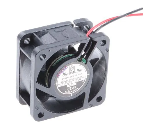 63-4867-52　RS PRO Axial Fan, 40 x 40 x 20mm, 8cfm, 1.7W, 24 V dc　541-5154