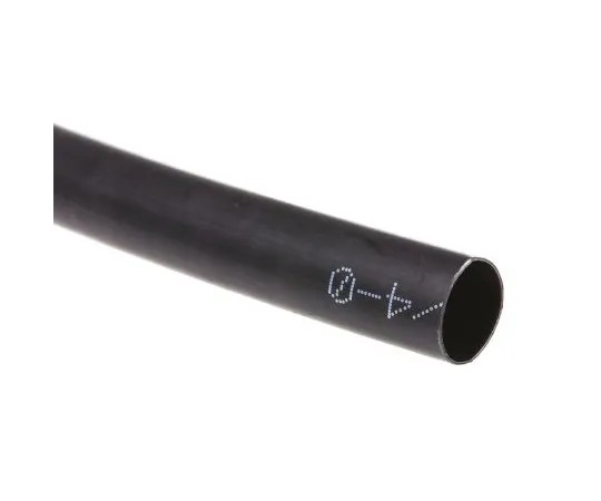 63-4751-37　TE Connectivity Black No Heat Shrink Tubing 8mm Sleeve Dia. x 1.2m Length, ZHTM Series 2:1 Ratio　ZHTM-8/4-0