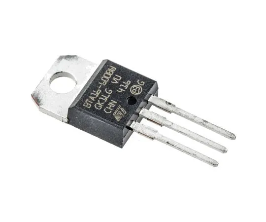 63-4821-11　BTA16-600BWRG 16A, 600V, TRIAC, Gate Trigger 1.3V 50mA, 3-pin, Through Hole, TO-220AB STMicroelectronics　BTA16-600BWRG
