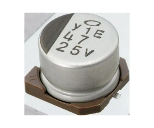 63-4886-10　Nichicon 22μF 50V dc Aluminium Electrolytic Capacitor, Surface Mount 8 (Dia.) x 6.2mm +125°C 8mm　UWH1H220MCL1GS