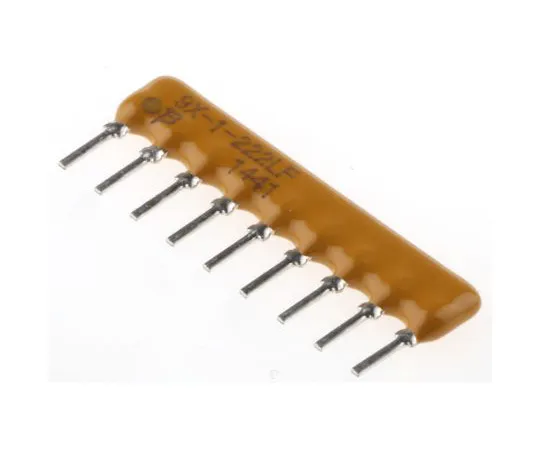 63-4852-65　Bourns Bussed Resistor Network 2.2kΩ ±2% 8 Resistors, 1.13W Total, SIP package 4600X Through Hole　4609X-101-222LF