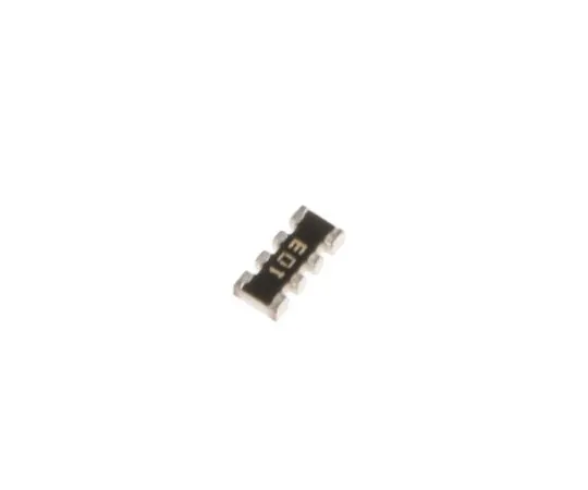 63-4853-17　Bourns CAY16 Series 10kΩ ±5% Isolated SMT Resistor Array, 4 Resistors, 0.25W total 1206 (3216M) package Convex　CAY16-103J4LF