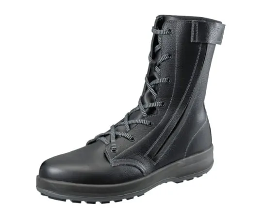 61-9691-92　Safety Shoes (Long Laced Shoes With Zipper) WS33 23.5cm　WS33C23.5cm