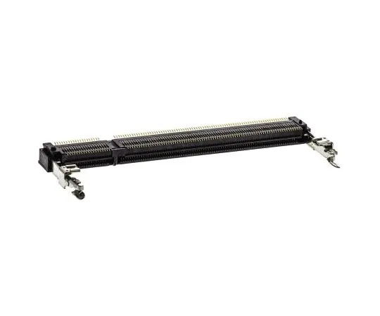 63-4867-85　TE Connectivity 0.6mm Pitch 200 Way, Right Angle SMT Mount DDR1 DIMM Socket ,2.5 V　1473005-1
