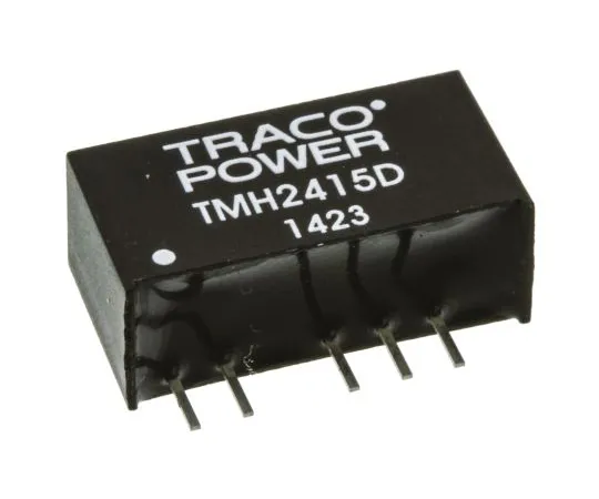 63-4759-41　TRACOPOWER TMH 2W Isolated DC-DC Converter Through Hole, Voltage in 21.6 → 26.4 V dc, Voltage out ±15V dc　TMH 2415D