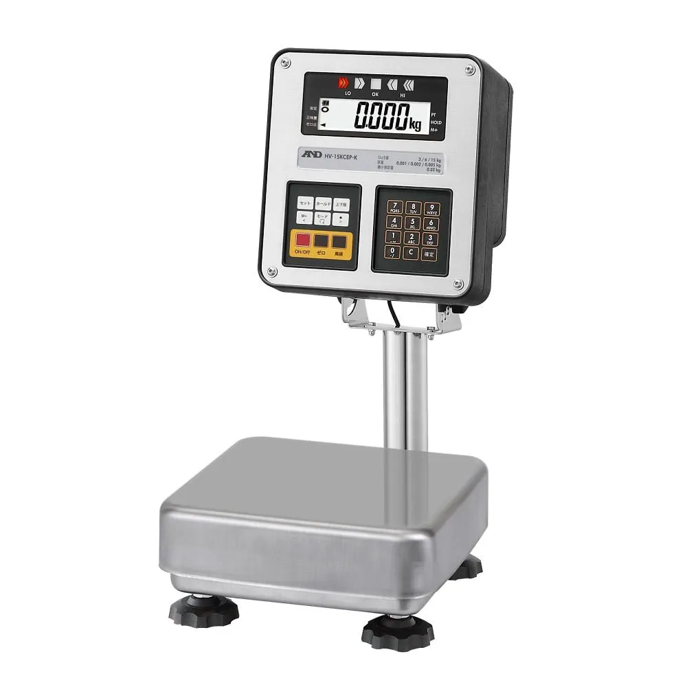 65-0600-09　Essential Safety Explosion-proof Structure Platform Scale HV-CEP-K Series Section 3 with Certification　HV-15KCEP-K