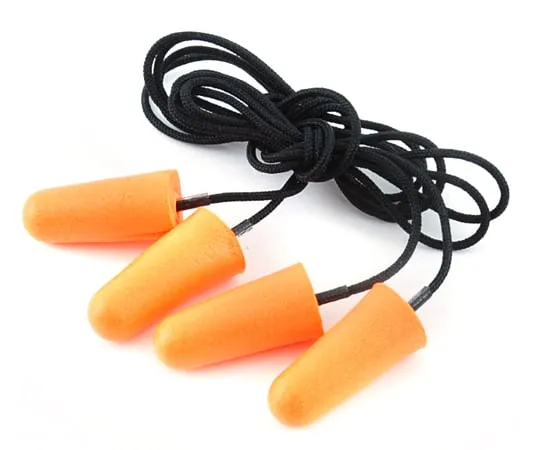 62-3983-06　Soft Earplugs with Strings 1 Set (2 Sets)　NO.1901