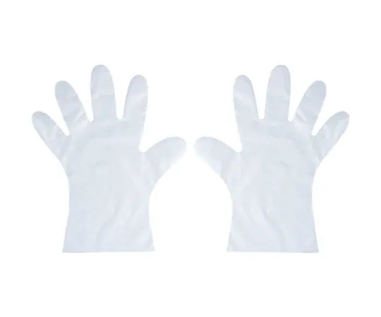 67-6826-19　Disposable Gloves PE Gloves M-L 100 Pieces　082003