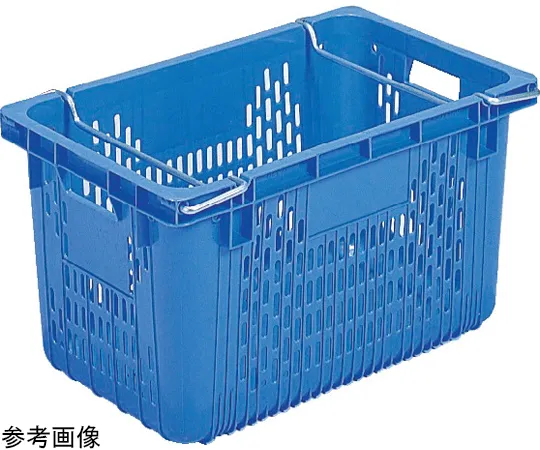 67-6649-13　Container A50M (PP) with Handle, Blue　10460501BL503