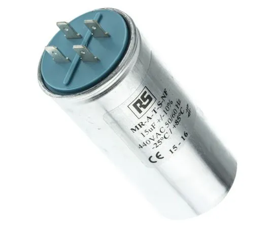 63-4722-80　RS 15μF Polypropylene Capacitor PP 440V ac ±10% Tolerance Screw Mount MRA440 Series　196-4696