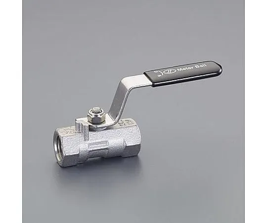 64-2208-34　Gauge ball valve (stainless steel) G 1/4 "x Rc 1/4"　EA425CA-12