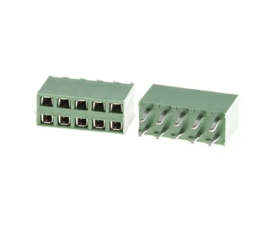 63-4832-40　TE Connectivity AMPMODU HV100 Series 2.54mm Pitch 10 Way 2 Row Straight PCB Socket, Through Hole, Solder Termination　215307-5