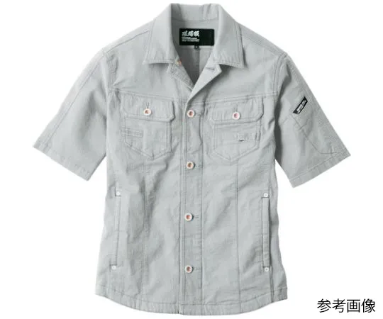 65-8428-67　Short Sleeve Blouson Gray 3L　2251-20-3L