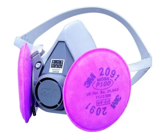 67-2315-25　Replaceable Dust-Proof Mask (RL3 National Test Accepted Product) 6000/2091- RL3S Size　60002091-RL3S