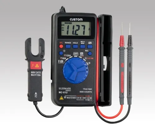 1-3230-01-24　［Discontinued］Digital Multimeter with Clamp JCSS Calibration　MC-01U