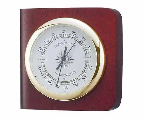 61-6866-18　Thermo-Hygrometer 130 x 130 x 43mm 340G (Gift Box)　TM-681