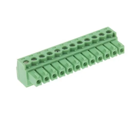 63-4733-66　Phoenix Contact MC 1.5/12-ST-3.81 Non-F***d Terminal Block, 12 Way/Pole, Screw Down Terminals, 28 → 16 AWG Cable　1803675