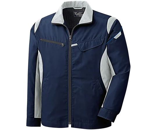 67-6622-17　All Year Work Wear Antistatic JIS Compliant Product Unisex Jumper Navy SSS　VE747-UE-SSS