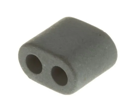 63-4728-30　EPCOS Dual Aperture Ferrite Core, 7.25 x 4.2 x 6.2mm, For Broadband Transformers, Apertures: 2, Diameter 1.7mm　B62152A0007X001