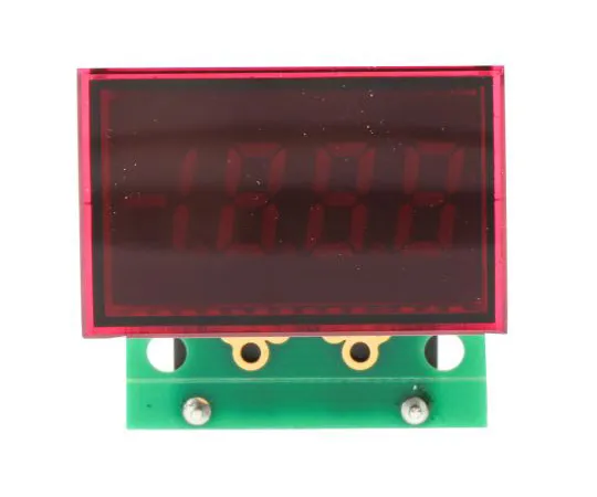 63-4776-21　Murata LED Digital Ammeter 3.5-Digits AC 0°C to +60°C, 33.9 x 21.3 mm　ACA-20PC-2-AC1-RL-C