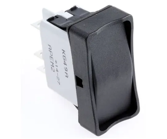 63-4784-29　APEM Double Pole Double Throw (DPDT), On-Off-On Rocker Switch Panel Mount　KG492A2XXA21XX