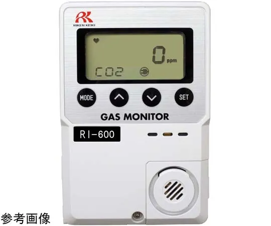 67-8025-97　Simple Stationary Carbon Dioxide Meter (0-2000ppm) 100 VAC Specification (with Traceability Certificate)　RI-600-00AC0-2000