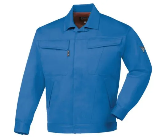 65-8416-88　Wing Type Long Sleeve Blouson Blue 3L　2071-40-3L
