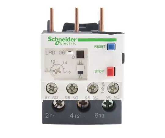 63-4782-81　Schneider Electric Overload Relay NO/NC, 1 → 1.6 A, 1.6 A　LRD06
