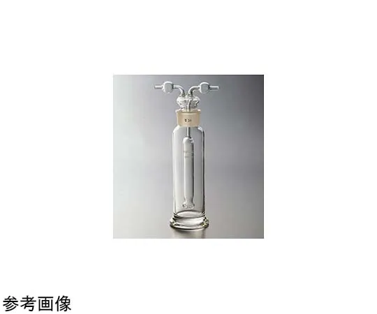 65-6839-22　Gas Washing Bottle (Muinke Type) 125 mL　1953-01-1