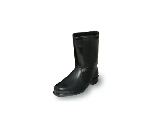 64-6540-69　Outer Steel Plate Half Boots Black 23.5 cm　O311