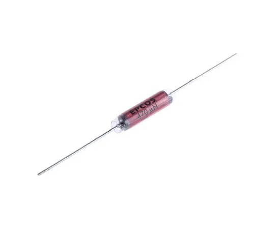 63-4728-63　EPCOS 470 μH ±20% Ferrite VHF Inductor, Max SRF:25MHz, 300mA Idc, 6.5Ω Rdc B82111E　B82111E0000C027