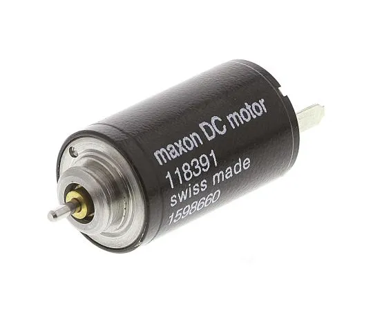63-4806-23　Maxon Brushed DC Motor, 0.75 W, 12 V dc, 0.746 mNm, 11600 rpm, 1mm Shaft Diameter　118391