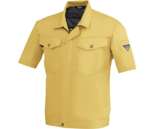65-8344-30　Short Sleeve Blouson Camel 3L　1491-81-3L
