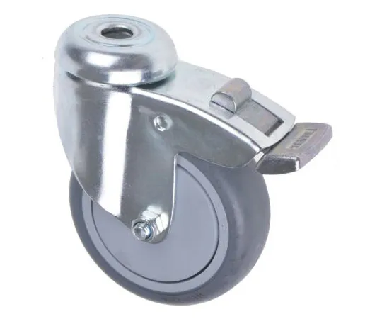 63-4764-02　Tente Stem Swivel Castors 2477PJP075P30CHC10X90, 75kg, Rubber tyres　2477PJP075P30CHC10X90